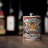Liquid Courage Stainless Steel 8 oz Liquor Flask